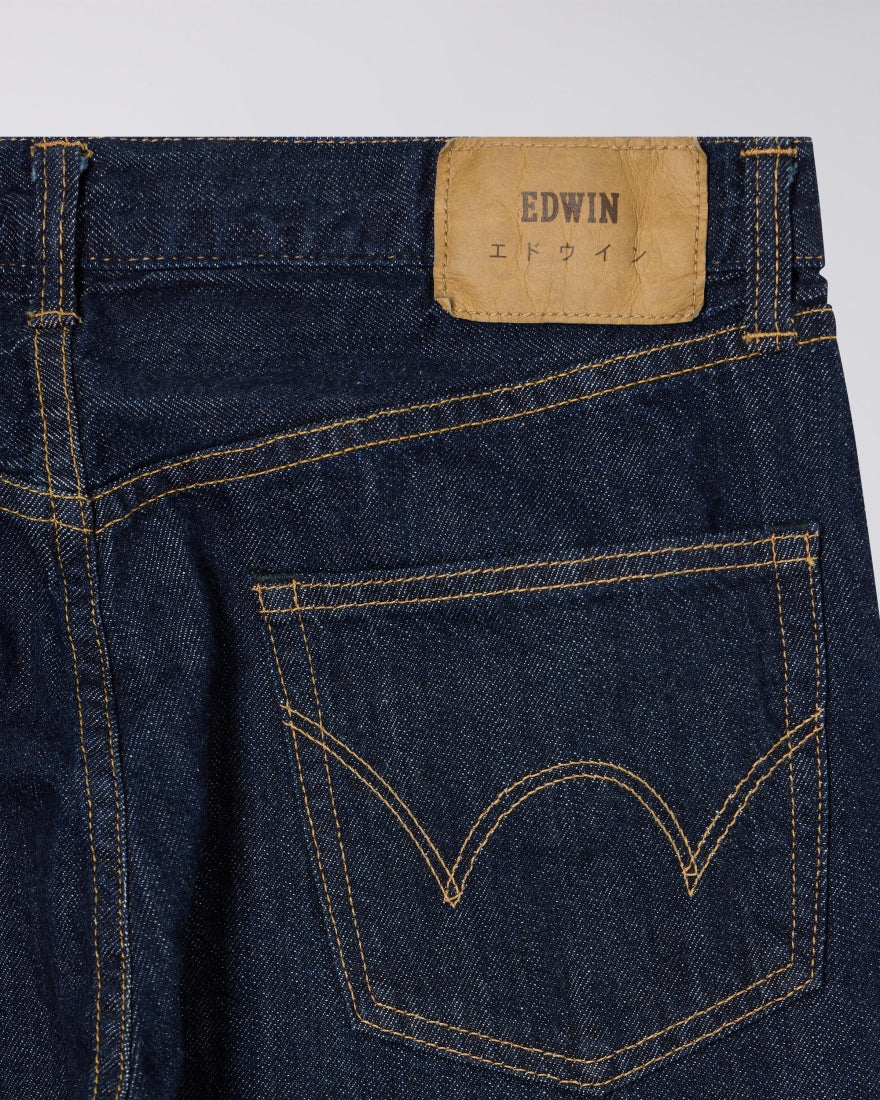 👖 Edwin Regular Straight Jeans Made in Japan - blue Rinsed