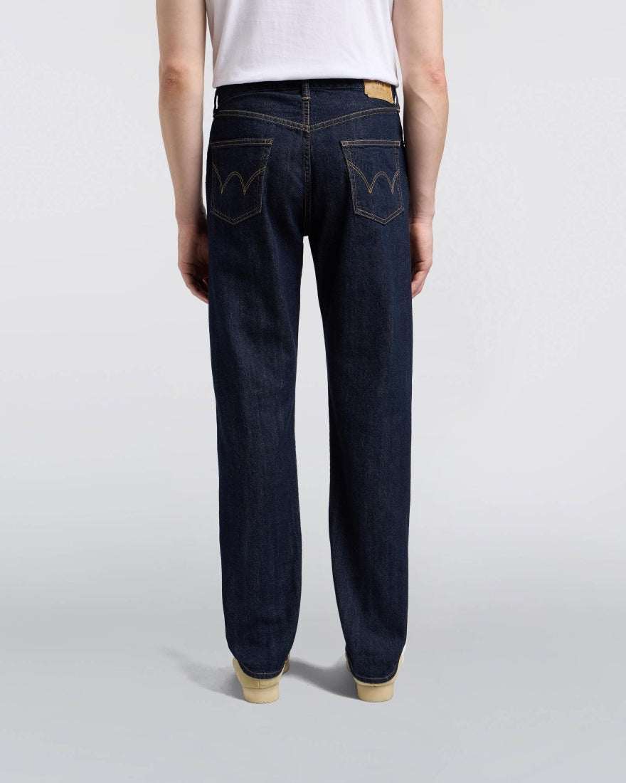 👖 Edwin Regular Straight Jeans Made in Japan - blue Rinsed