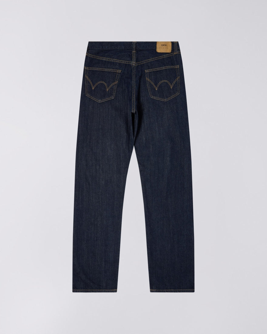 👖 Edwin Regular Straight Jeans Made in Japan - blue Rinsed