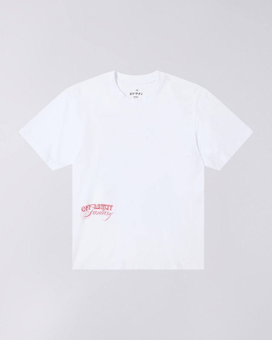 EDWIN Off-Limit T-Shirt - WHITE