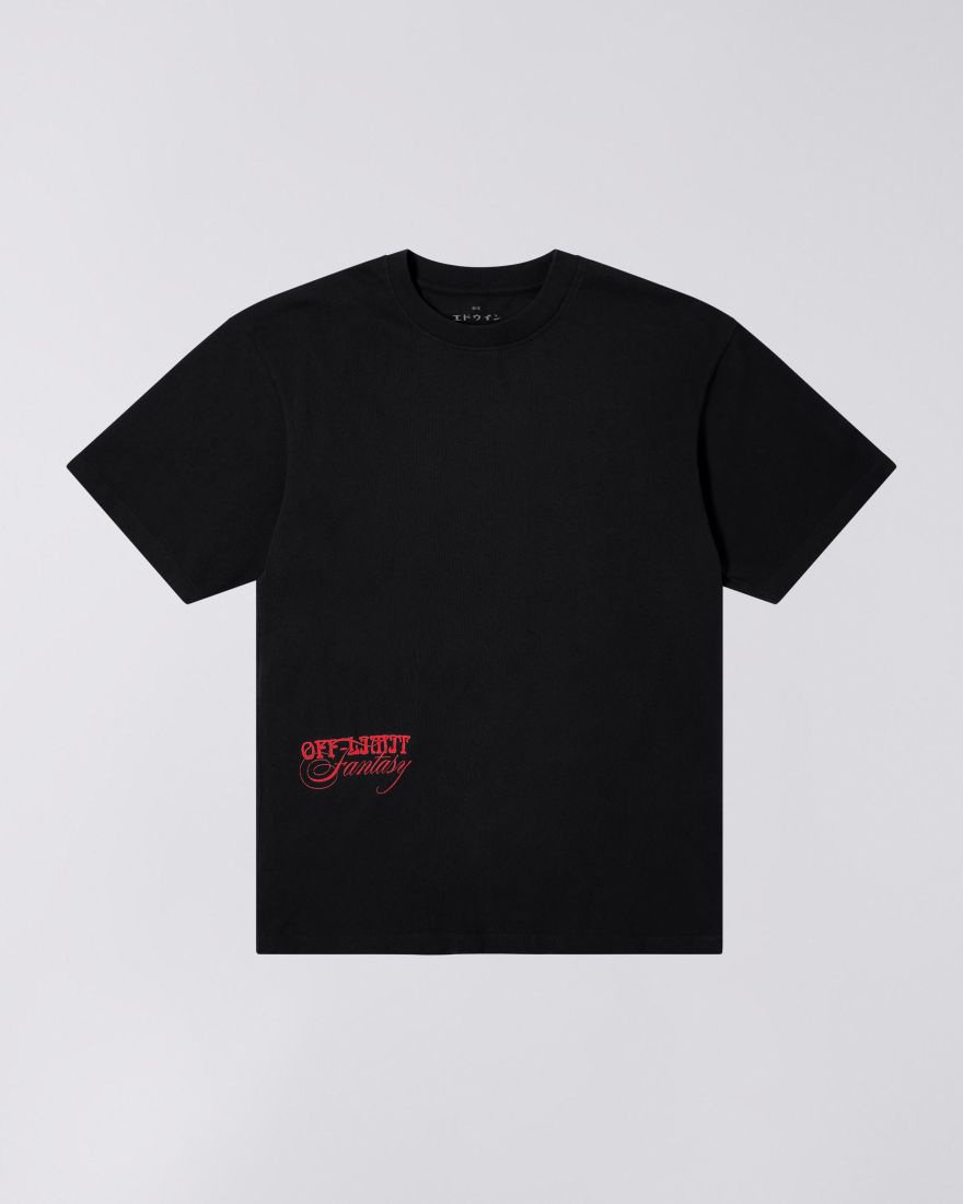 EDWIN Off-Limit T-Shirt - BLACK
