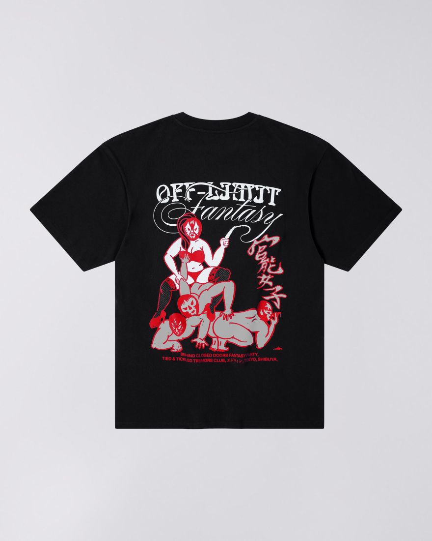 EDWIN Off-Limit T-Shirt - BLACK