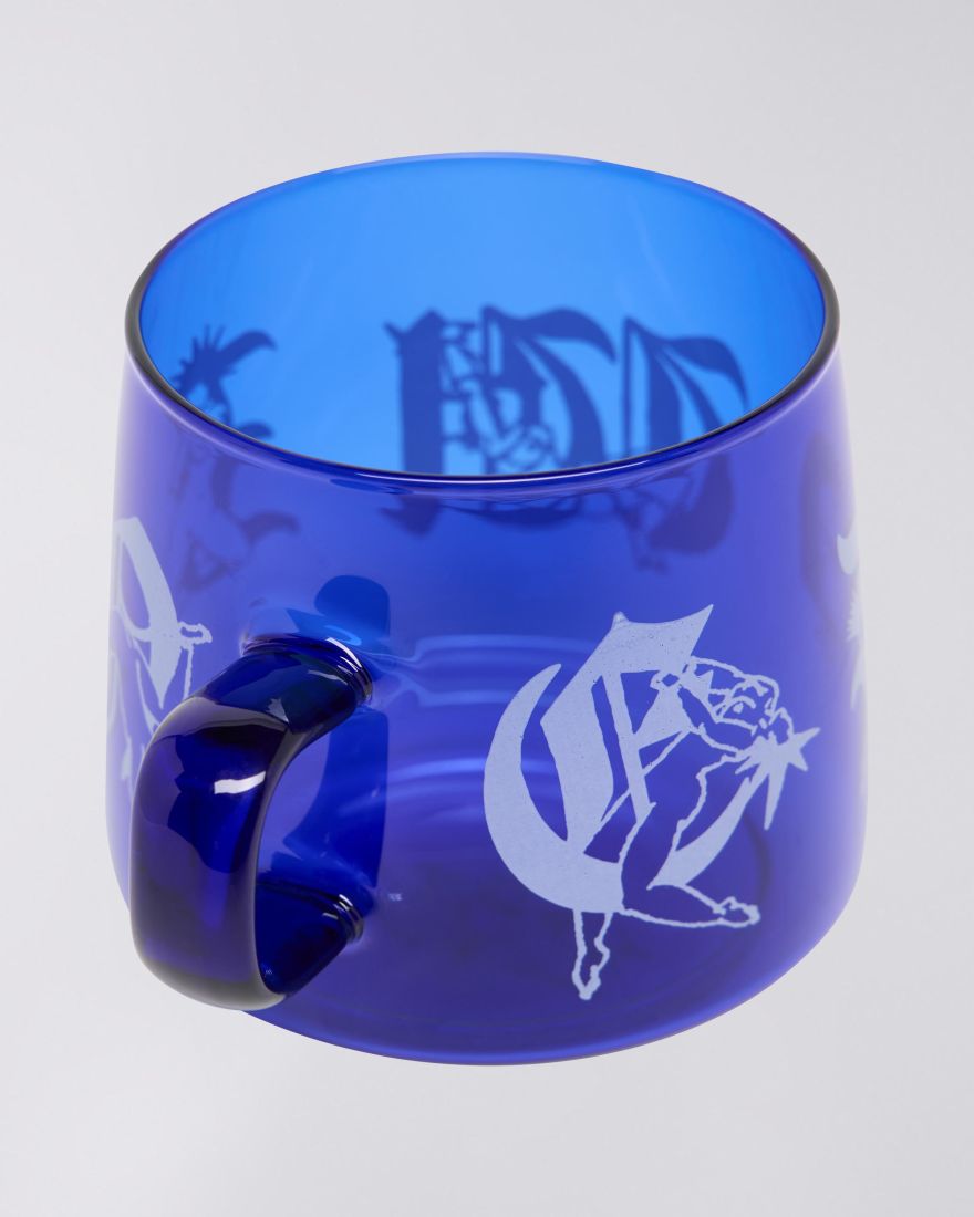 Tazza da caffè EDWIN Glass Coffee Cup - Blue