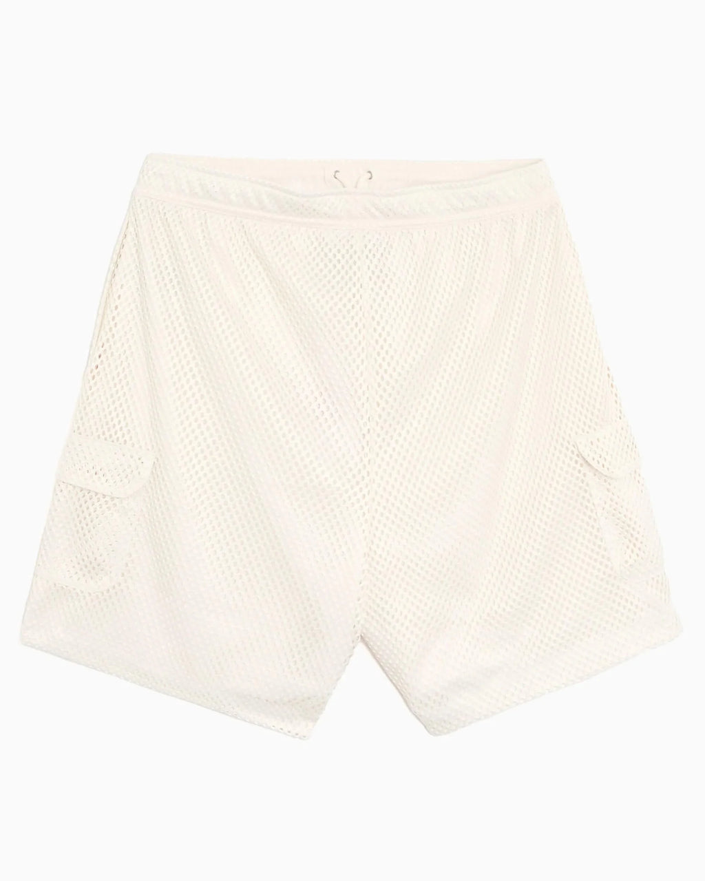 🩳 The North Face Red Box Mesh Utility Shorts – TNF White