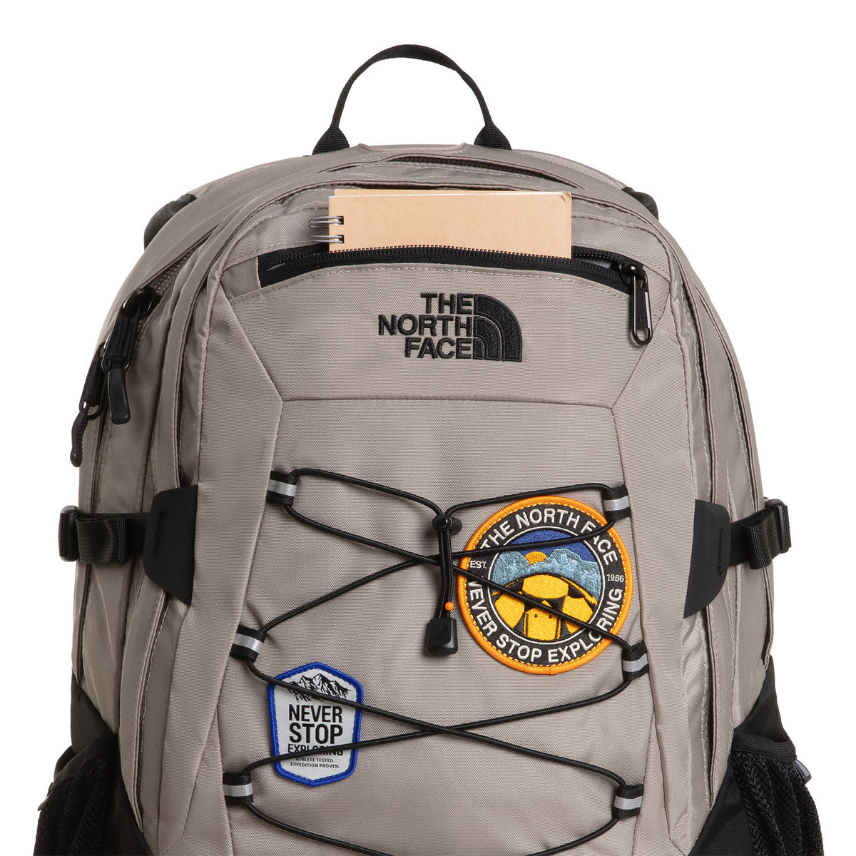 Zaino The North Face Borealis Classic Patch 25L - Stone Slab