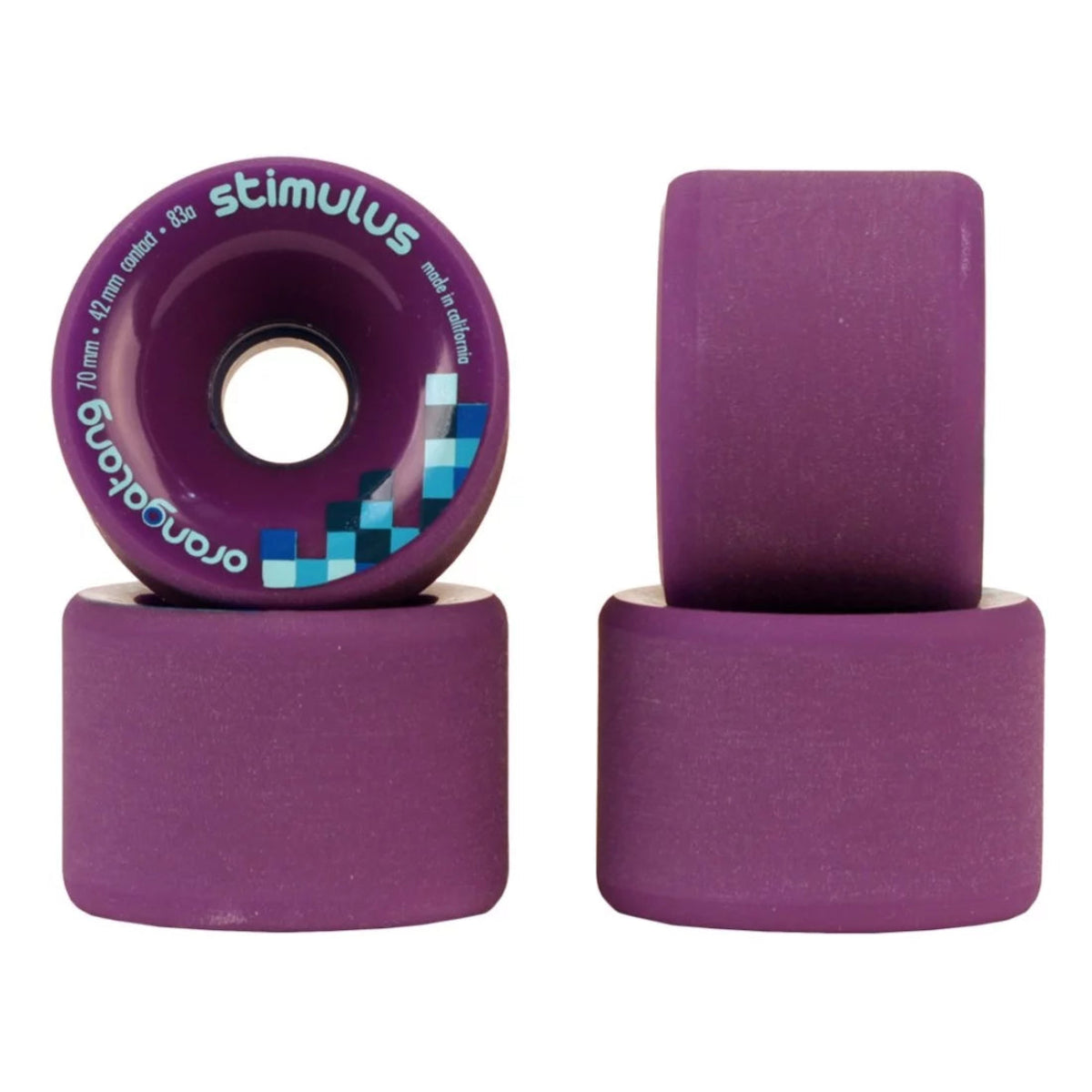 Ruote Longboard ORANGATANG Stimulus 70mm 83a