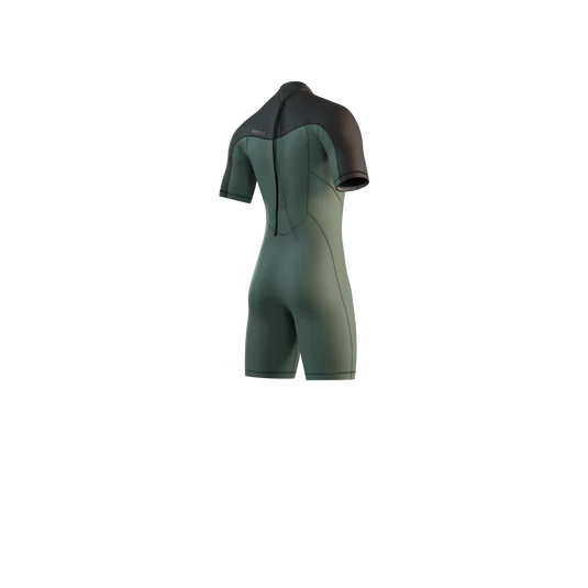 🌊 Muta Mystic Brand Shorty 3/2mm Back-Zip Dark Olive