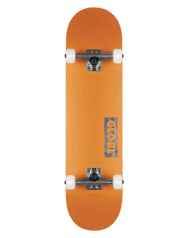 GLOBE Goodstock 8.125" Neon Orange Complete Skateboard