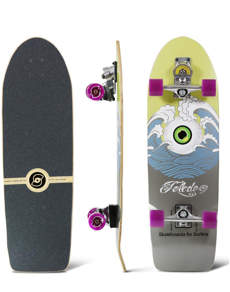 Surfskate SMOOTHSTAR Holy Toledo 33"