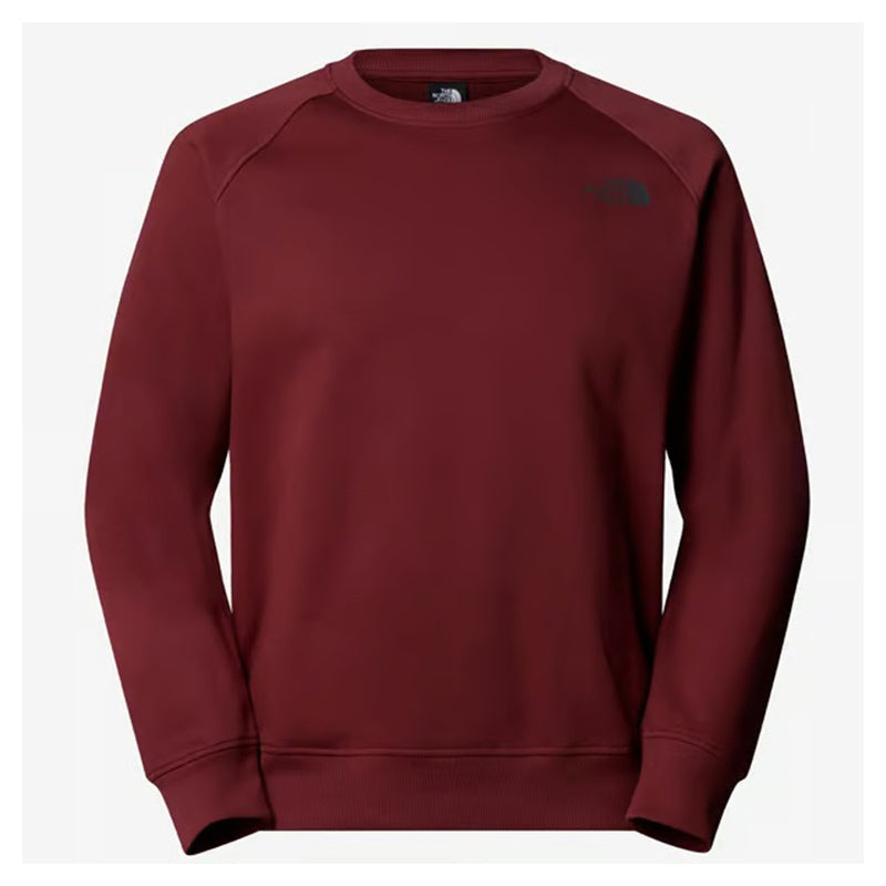 THE NORTH FACE NSE Raglan Box Sweatshirt for Men - SUMAC/ASPHALT GREY
