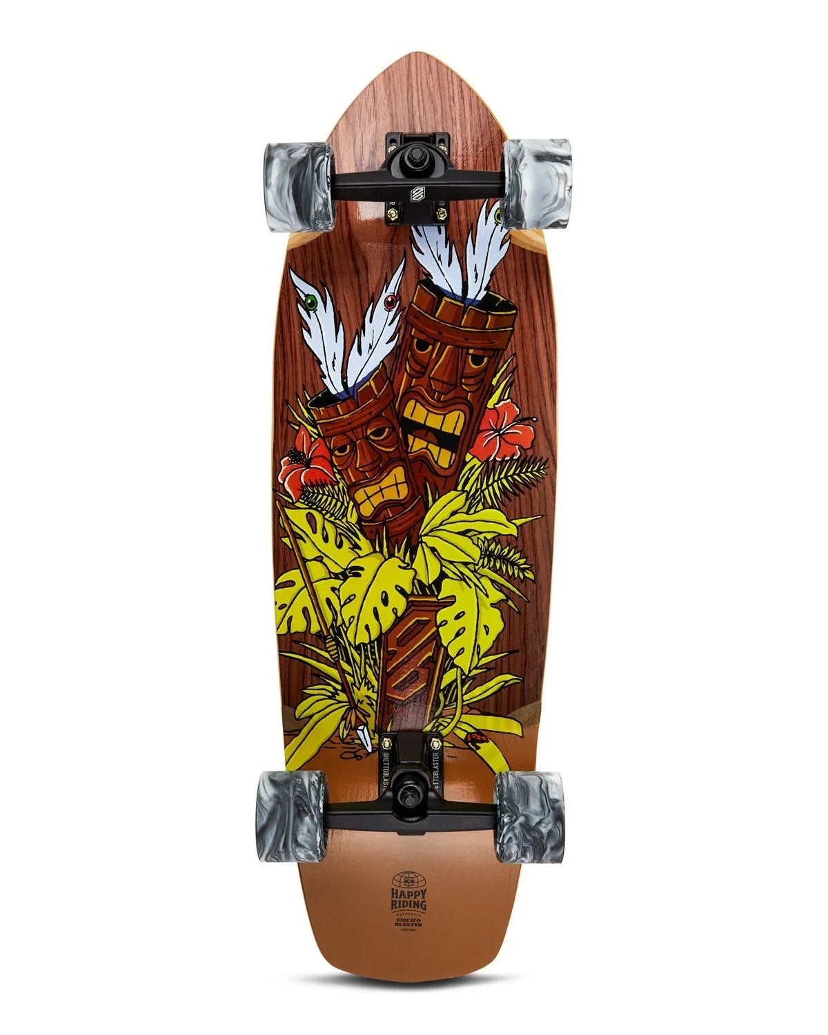 Surfskate GHETTO BLASTER Tiki Totem 32"