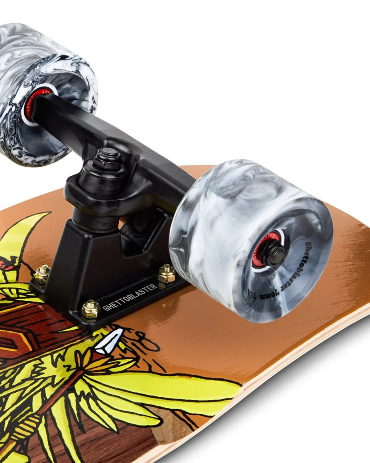Surfskate GHETTO BLASTER Tiki Totem 32"