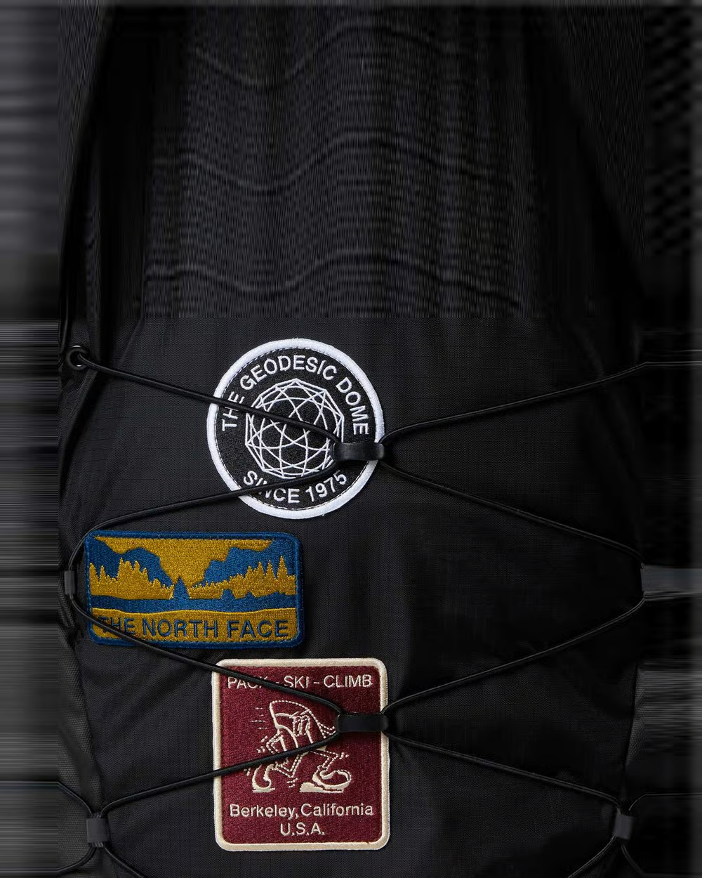 THE NORTH FACE Borealis 28L BLACK backpack with patch