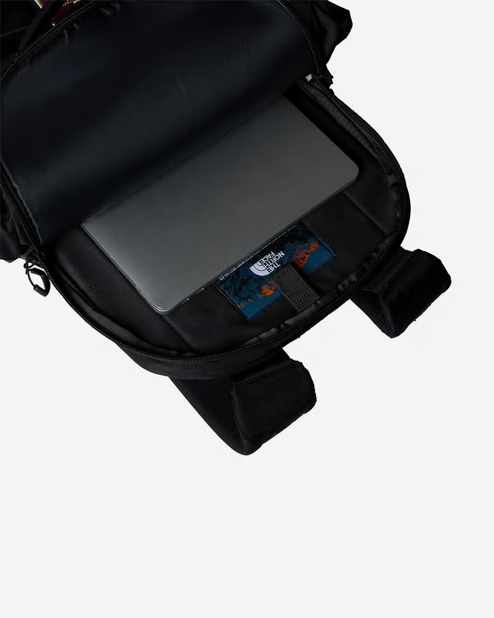 THE NORTH FACE Borealis 28L BLACK backpack with patch