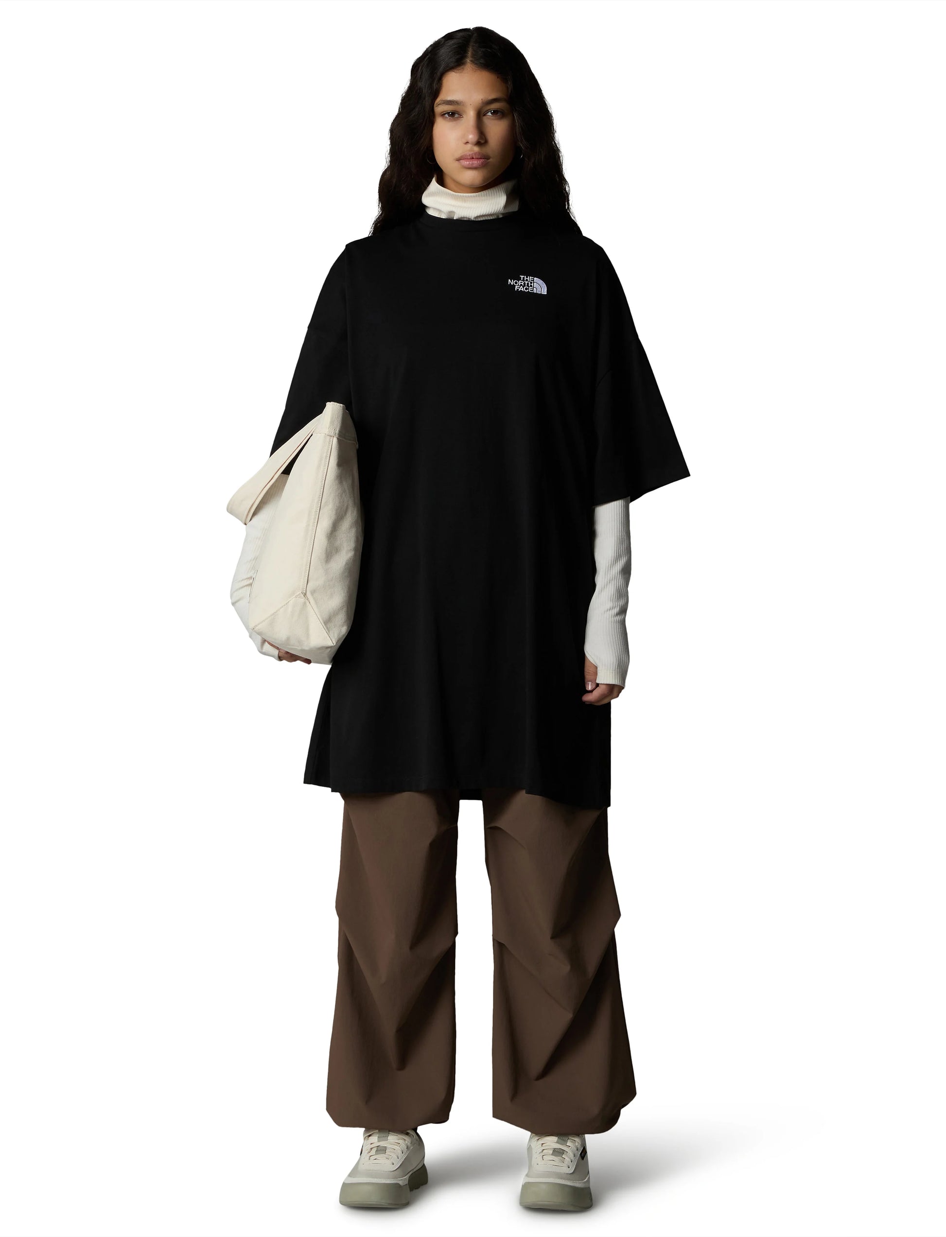 T-Shirt THE NORTH FACE Essential Abito/T-shirt da Donna - TNF BLACK