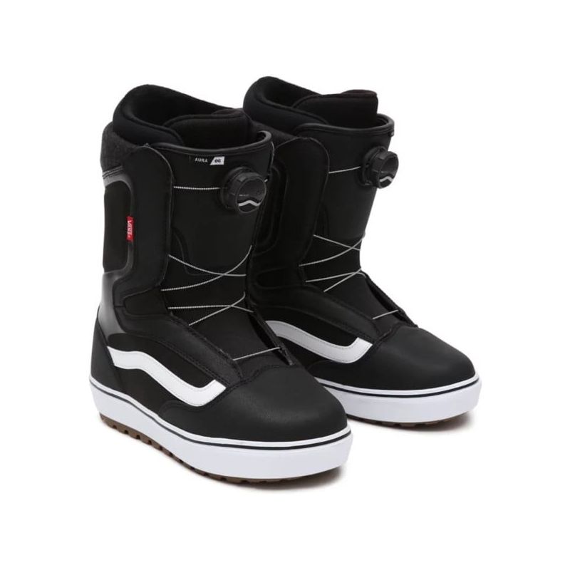 Vans Aura OG – Scarponi da Snowboard All-Mountain con BOA® Fit System -  Black White