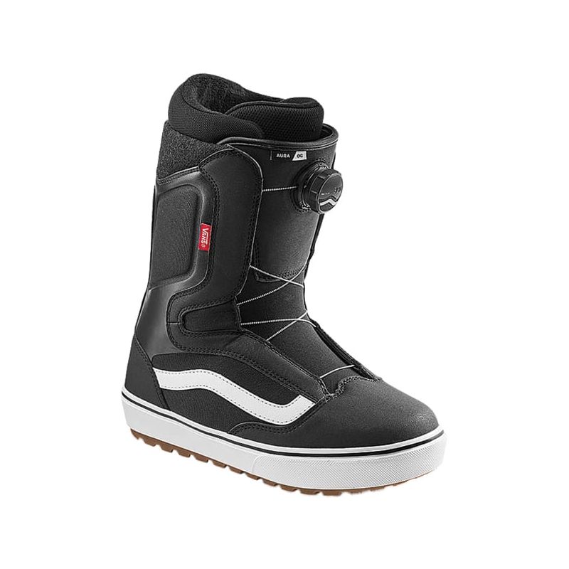 Vans Aura OG – Scarponi da Snowboard All-Mountain con BOA® Fit System -  Black White