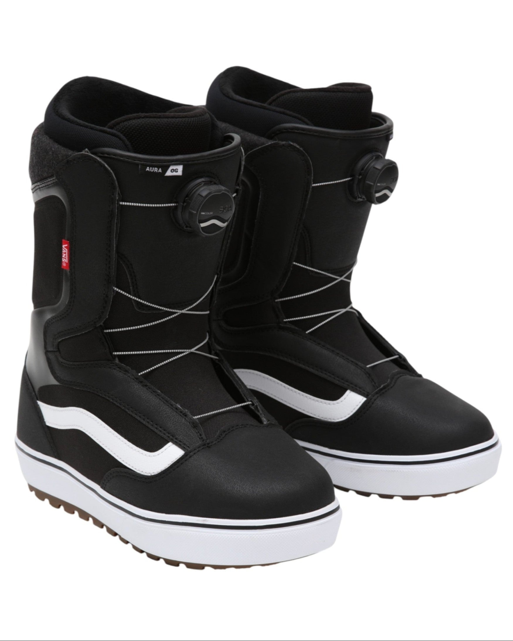 Scarponi da Snowboard VANS AURA OG Black/White