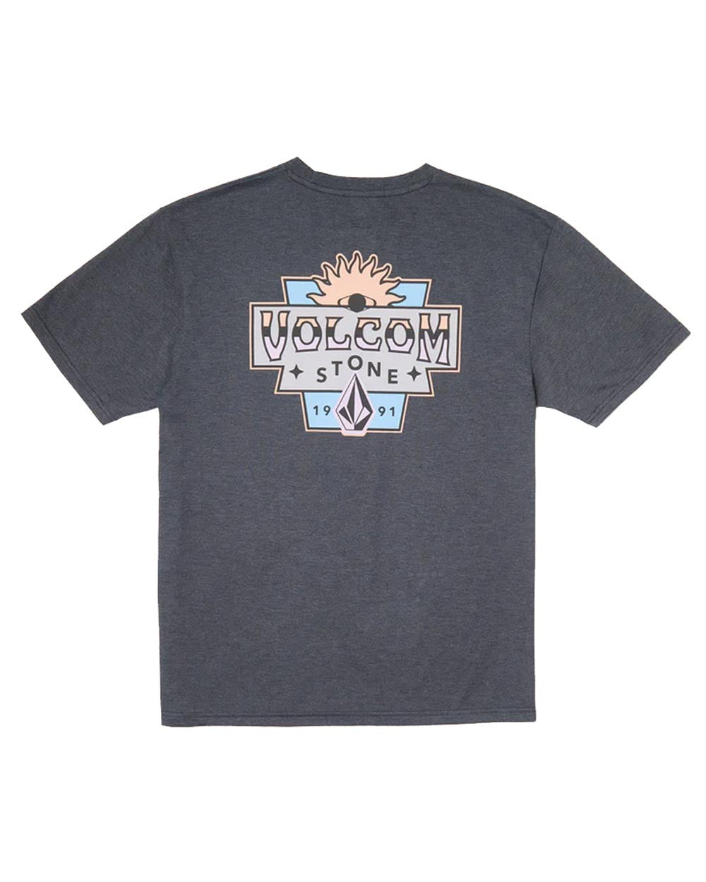 Volcom Sure Thing T-shirt BLACK MELANGE